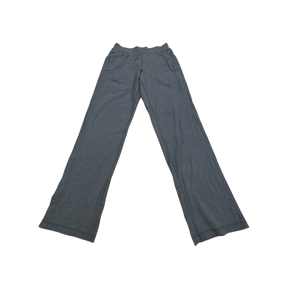 Lululemon Mens Kung Fu Pant Heathered Charcoal Grey Relaxed Straight Leg 31x31.5